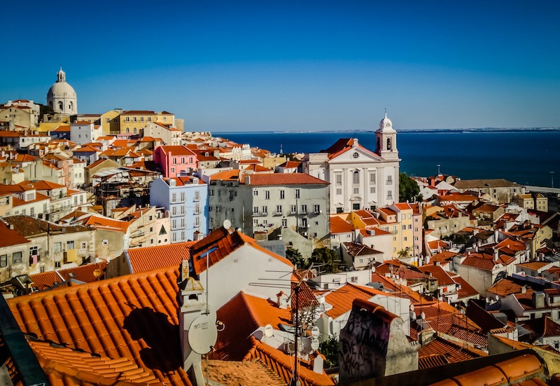 Photographs and History of Lisbon, Portugal
