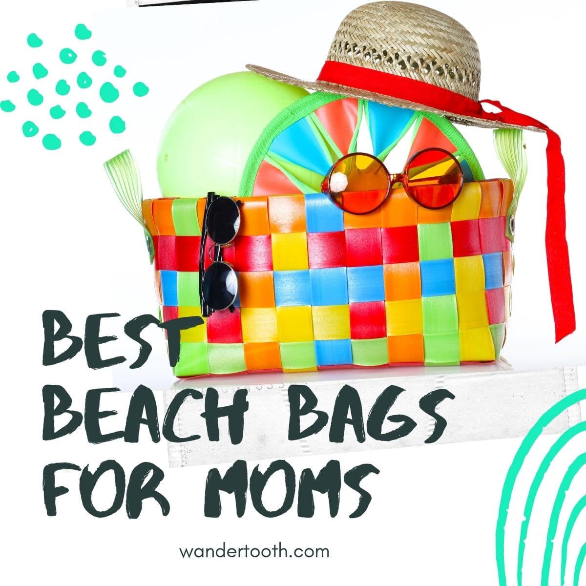 Hot Mom Baby Beach Bags Big Size Women Kids Mesh Bag Messenger