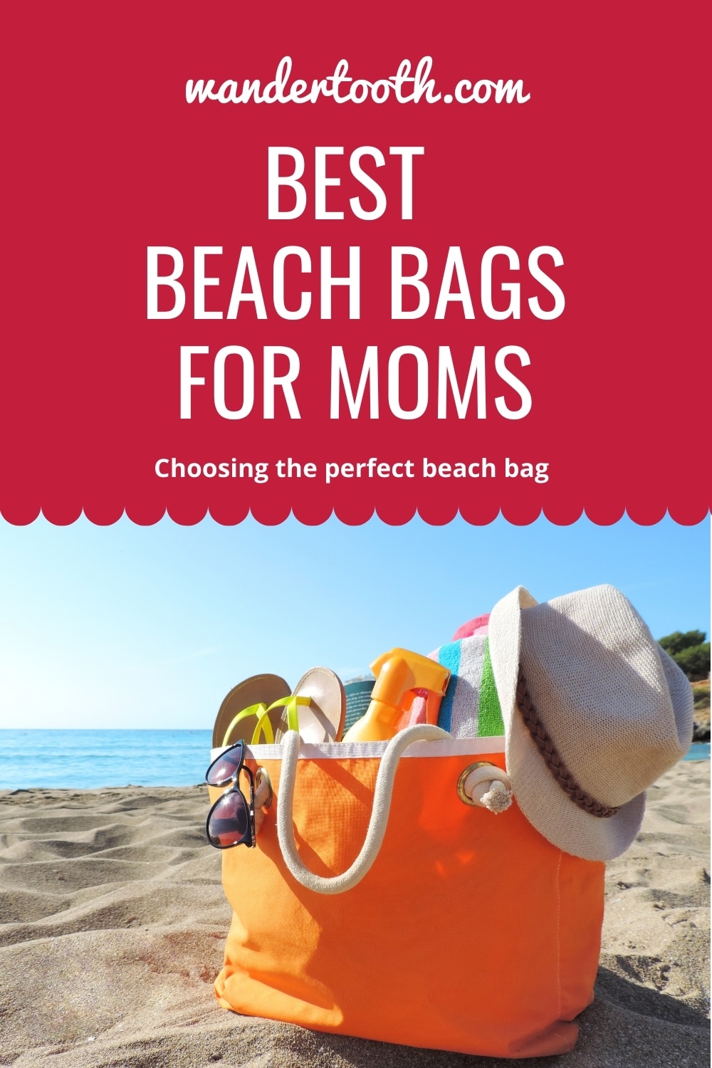Best Beach Bags for Moms - List - Wandertooth Travel