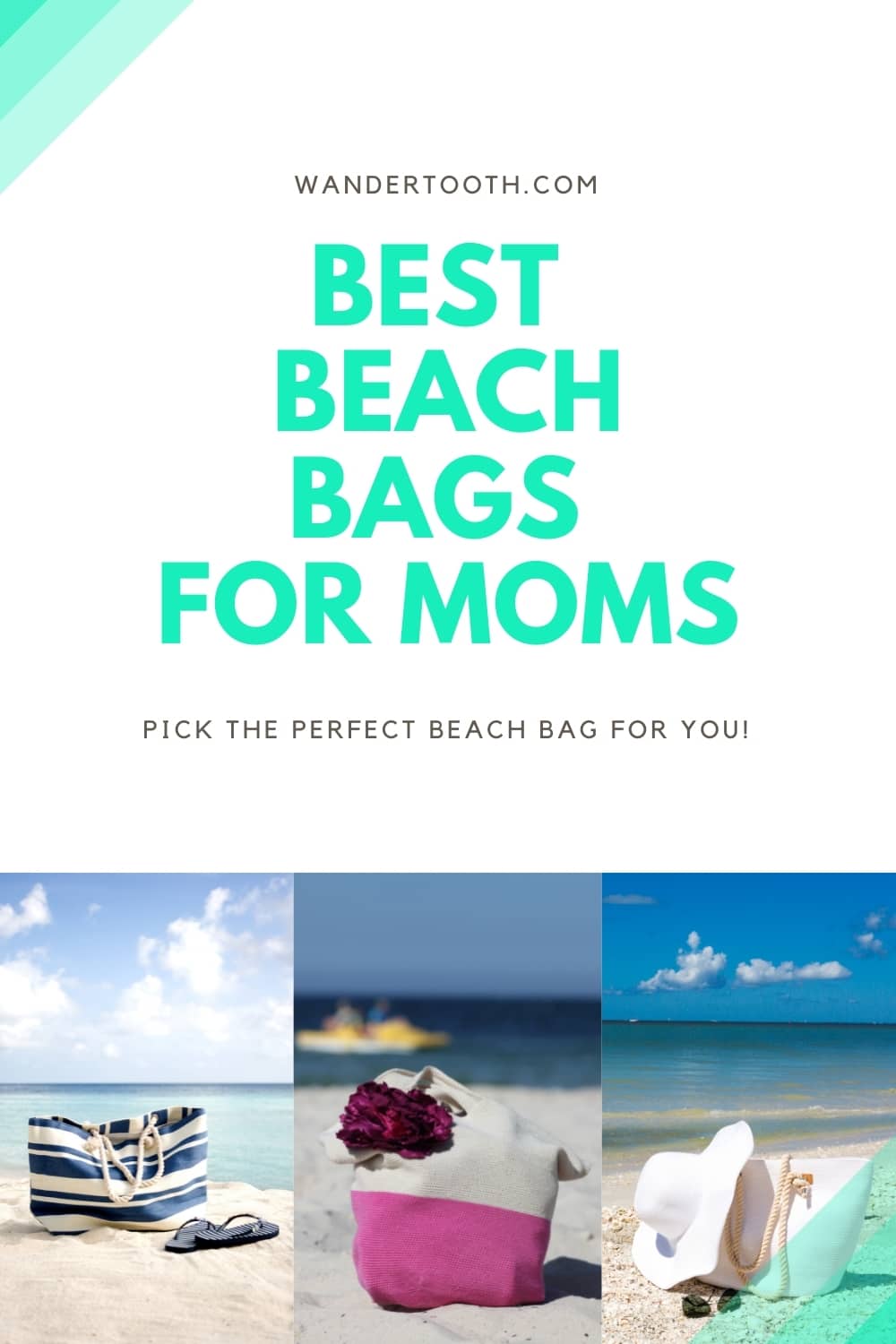 Best Beach Bags for Moms - List - Wandertooth Travel