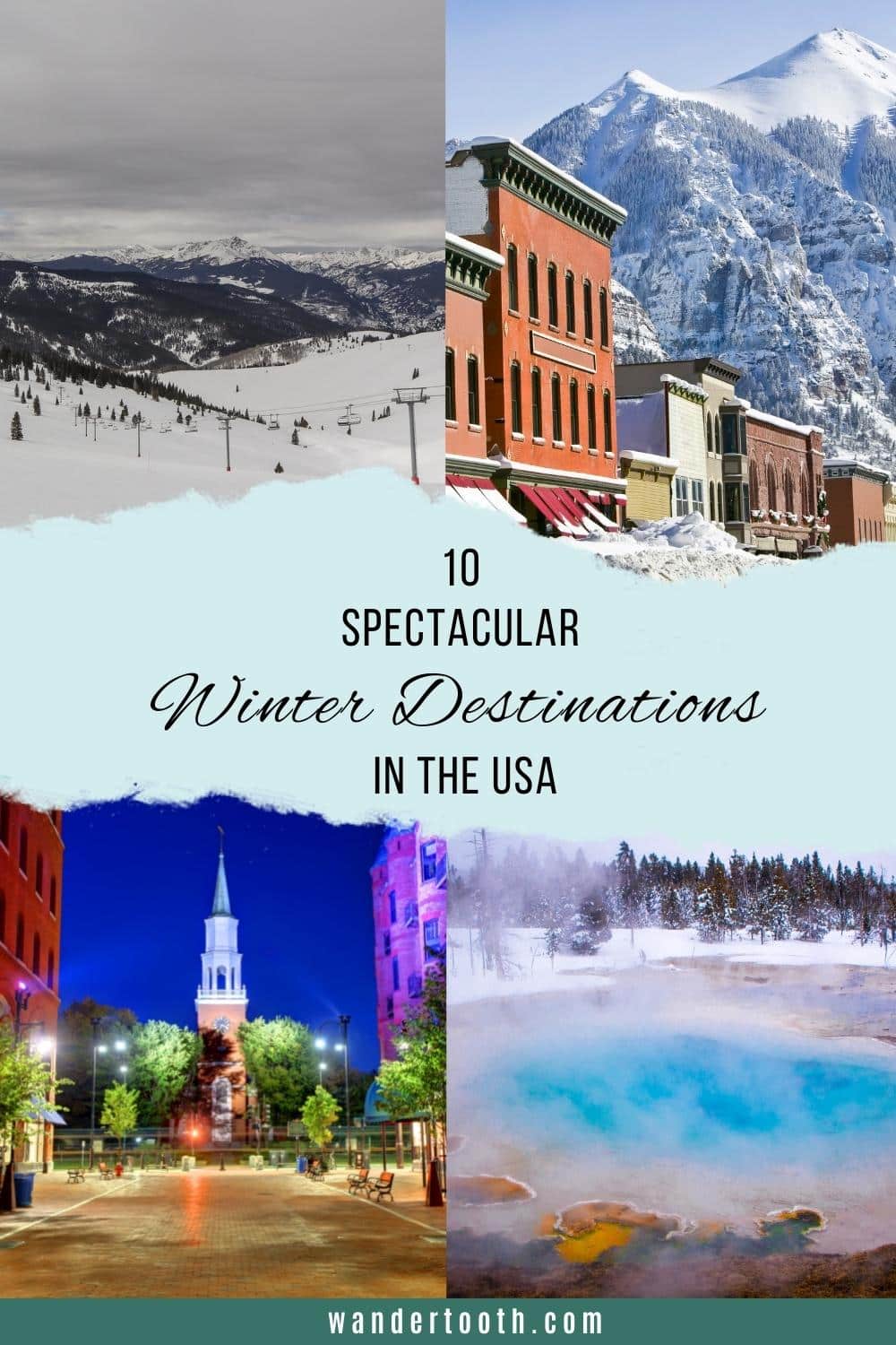 travel destinations in usa winter