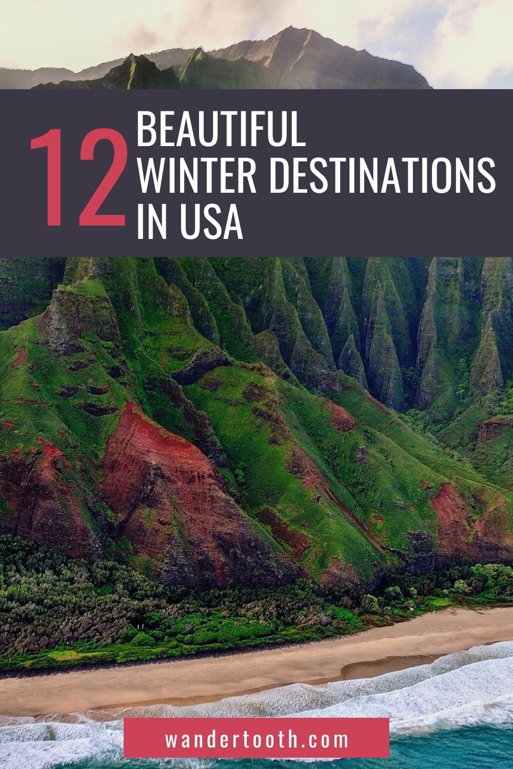 12 Beautiful Winter Destinations In USA - Wandertooth Travel